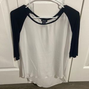 3/4 sleeve tee